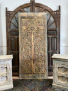 Tree Of Life Vintage Barndoors Colorful Carved Wall Decor 96