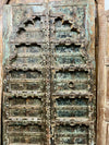 Antique Jharokha Door Panels Scallop Arch Teak Exterior Doors 85
