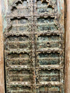 Antique Jharokha Door Panels Scallop Arch Teak Exterior Doors 85