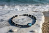 Artisan Black Onyx Boho Bead Necklace | Handcrafted Natural Gemstone Jewellery