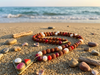 Vedic Astrology Mala | Handmade Mars Sun Moon Beads Mala Necklace