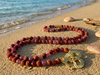 Pink Jade Mala Beads | Rudraksha Prayer & Healing Mala Necklace
