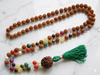 Nine Planets Rudraksha Mala – Handmade Reiki Yoga Meditation Beads