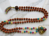 Yoga Rudraksha Mala Beads – Mercury Mars Jupiter Prayer Necklace