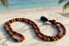 Handmade Rudraksha Black Agate Mala | Yoga Prayer Beads for Meditation & Mindfulness