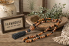 Rudraksha & Black Jade Yoga Mala Necklace | Healing Prayer Beads