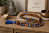 Lapis Lazuli Japa Mala Beads | Meditation Prayer Necklace & Yoga Jewellery