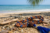 Throat Chakra Mala Beads Rudraksha Prayer Bead Blue Agate Japamala