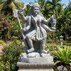 PRE ORDER Natural Stone Kali Garden Statue, Handcarved Granite Stone