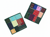 Handmade Dark Green Patchwork Cushion Covers – Vintage Sari Boho Throw Pillows for Sofa