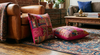 Boho Pink Multi Patchwork Cushion Covers | Decorative Throw Pillow Covers for Living Room