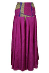 Handmade Bohemian Silk Palazzo Pants – Magenta Pink, Flowy & Chic