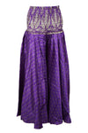 Boho Chic Handmade Wide-Leg Pants – Eminence Purple, Flowy & Comfy