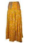Bohemian Butterscotch Wide-Leg Pants – Handmade, Flowy & Elegant Summer Style SM