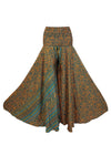Women’s Handmade Orange Boho Palazzo Pants – Flowy, Wide-Leg, and Effortlessly Stylish SM