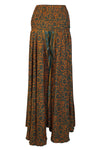 Women’s Handmade Orange Boho Palazzo Pants – Flowy, Wide-Leg, and Effortlessly Stylish SM