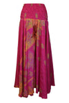 Handmade Bohemian Magenta Pink Wide-Leg Pants – Flowy, Elegant & Effortlessly Chic  SM