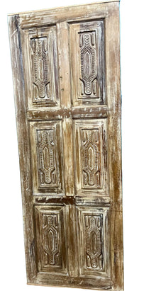  Reclaimed wood door panel
