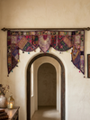 Handmade Vintage Toran | Pink Bohemian Tribal Wall Hanging