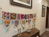 Handcrafted Multicolor Embroidered Indian Toran | Boho Bandhanwar Window & Door Topper