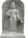 PRE ORDER-Natural Stone Protection Abhaya Buddha Garden Statue