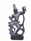 PRE ORDER-Natural Stone Dancing Krishna Standing on Kaliya Garden Statue
