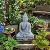 PRE ORDER-Natural Granite Stone Meditation Buddha Garden Statue