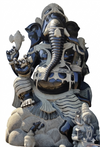 PRE ORDER-Ganesha Garden Statue Handcarved Granite Stone Statue