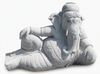 PRE ORDER-Natural Stone Ganesha Garden Statue Handcarved Granite Stone