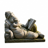 PRE ORDER-Natural Granite Stone Ganesha Garden Handcarved Statue