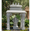 PRE ORDER-Natural Stone Ganesha Temple Garden Statue Handcarved Granite