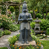 PRE ORDER-Natural Granite Stone Hanuman Standing Statue Handcarved Statue