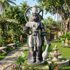 PRE ORDER-Granite Stone Hanuman Standing Garden Statue Handcarved Statue