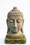PRE ORDER-Natural Stone Protection Buddha Bust Garden Statue Handcarved