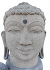 PRE ORDER-Natural Stone Protection Buddha Bust Handcarved Garden Statue