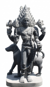 PRE ORDER-Granite Stone Shiva Garden Statue Handcarved Sculpture