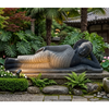 PRE ORDER-Natural Granite Stone Statue Reclining Buddha Garden Statue