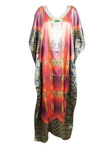  Womens Cruise Kaftan Dress,