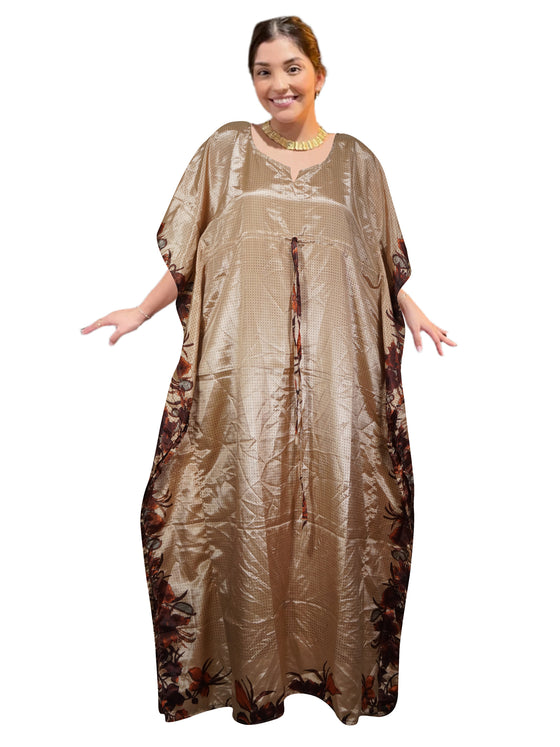 Flowy Maxi Caftan Dresses – Boho-Chic Summer Beach Style  XL