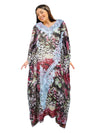 Black Embroidered Caftan – Stylish Travel-Ready Dress for Women L-4XL