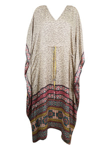 Beach Coverup Kaftan Maxi Dress Caftan Dress, Silk Kaftan,  L-2X