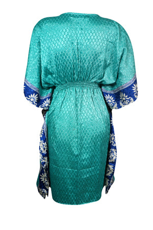 sachin and babi light blue dress Elegant Pastel Tunic with Geometric Detailing for Women main image 0
