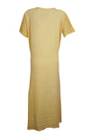 Womens Maxi Dresses Beige Boho Embroidered Travel Dress L
