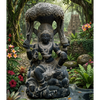 PRE ORDER Dakshinamurti Shiva Natural Stone Garden Statue Handcarved Granite Stone