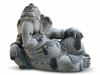 Natural Stone Ganesha Garden Statue Handcarved Granite Stone