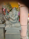 Pre-Order Ganesha Stone Sculpture – Hand Carved Granite Outdoor Garden Statue