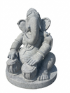 PRE ORDER-Natural Stone Ganesha Garden Statue Handcarved Granite Stone