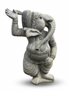 PRE ORDER-Natural Stone Ganesha Garden Statue Handcarved Granite Stone