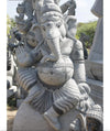 Pre-Order Hand Carved Ganesha Stone Sculpture – Granite Outdoor Garden Statue
