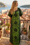 Printed Cotton Nightgown for Women | Caftan Maternity Dress | Soft Breathable Nightwear  XL